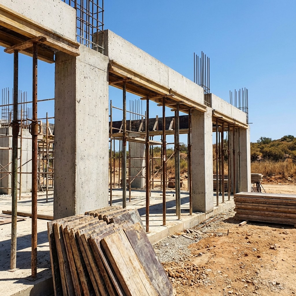 Exemplo de Cofragem de Pilares